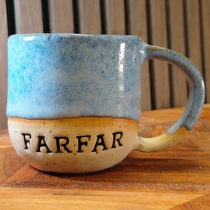 Farfar lyseblå – produktbillede