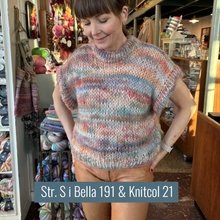 Kit: Kristine bluse/vest (garnkit)