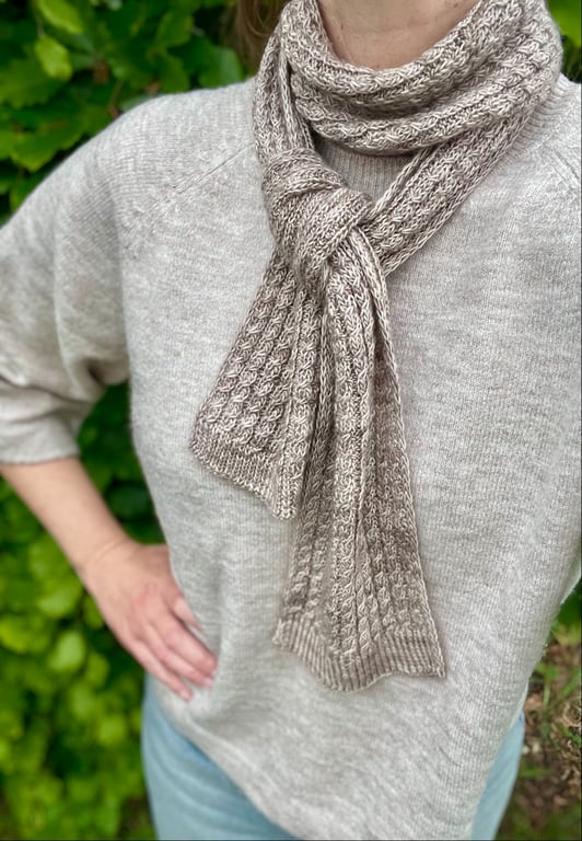 Ibi Scarf strikkeopskrift