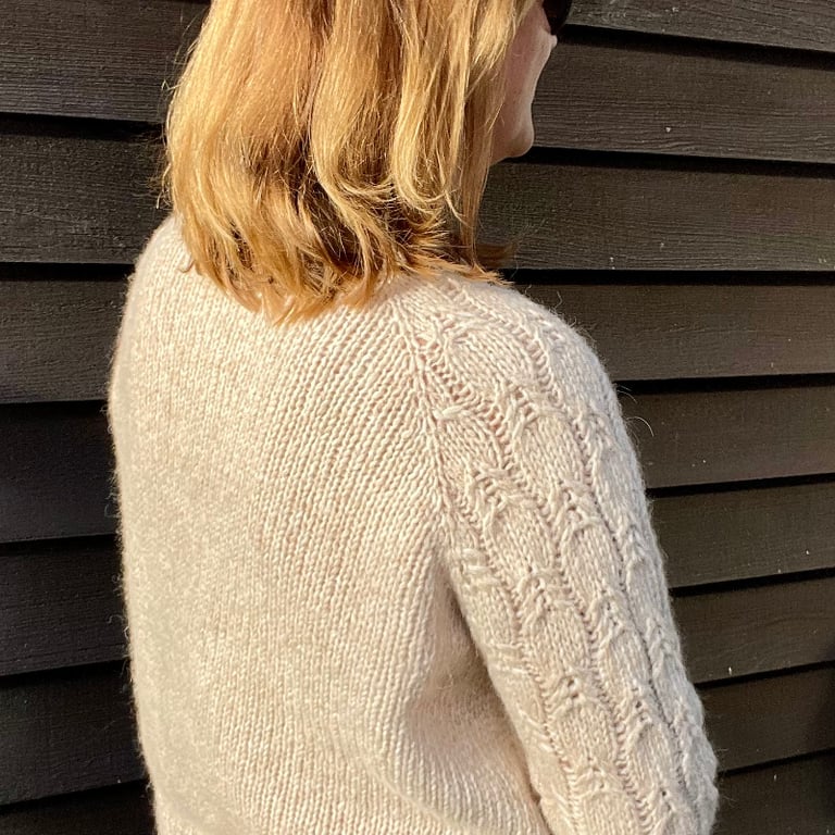 Sea Foam Sweater - Strikkeopskrift PDF Dansk billede 3