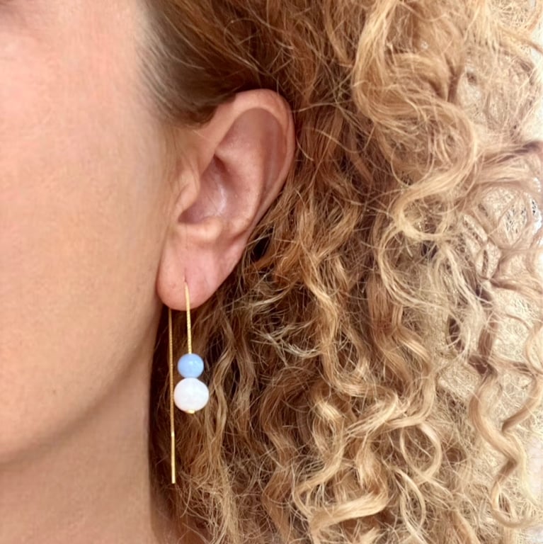 BeYou ørekæde-skift selv krystaller billede 18