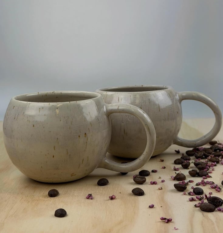 Beige Boble kop (2 ens) 