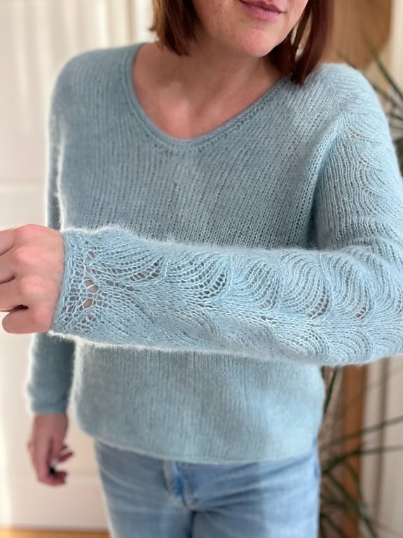 Kanula Light Bluse - strikkeopskrift DANSK PDF billede 9