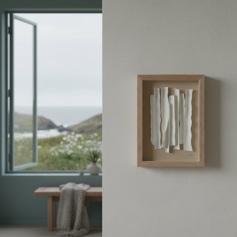 A4, papirværk, Indrammet  (3)