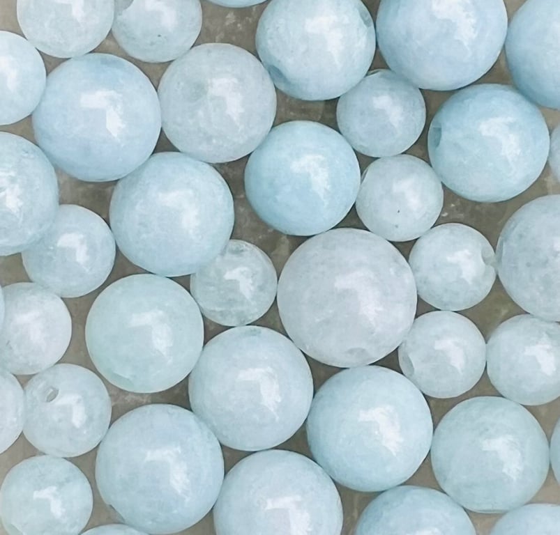 Akvamarin- vedhæng billede 2