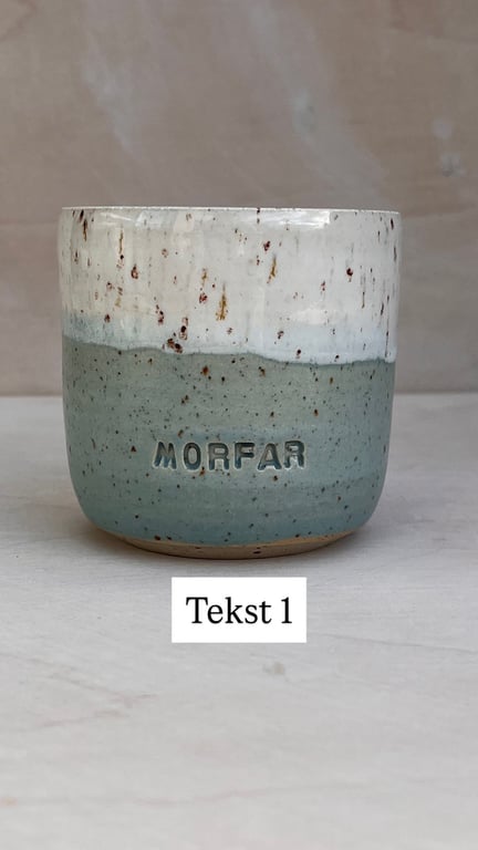 Bestilling kopper og krus med personlig tekst billede 2