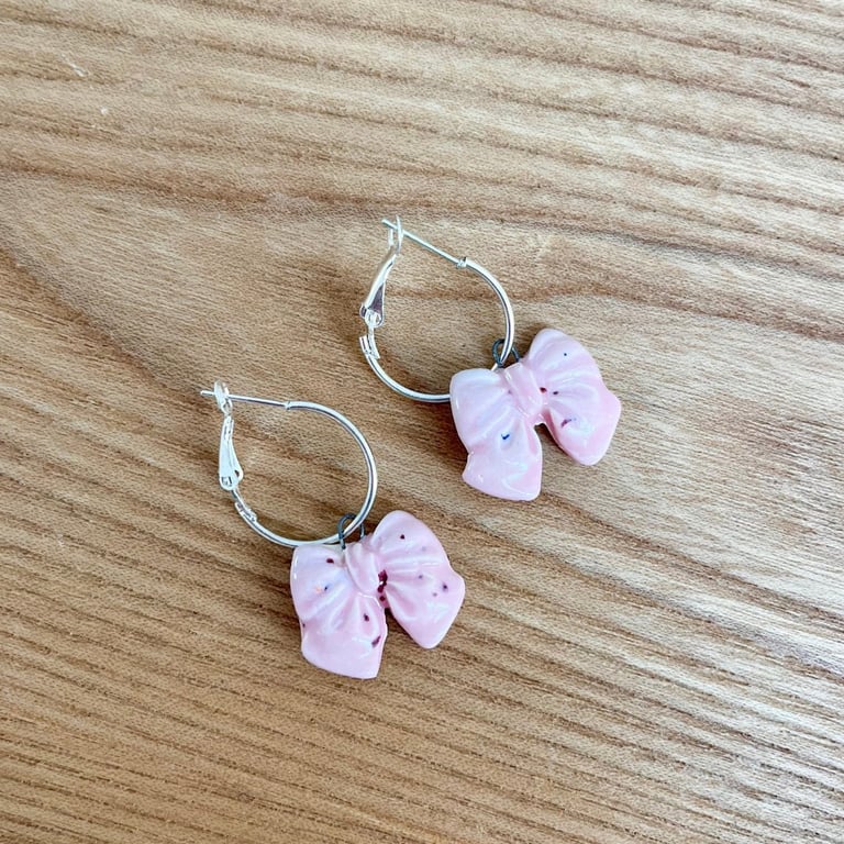 Sløjfe Øreringe billede 5