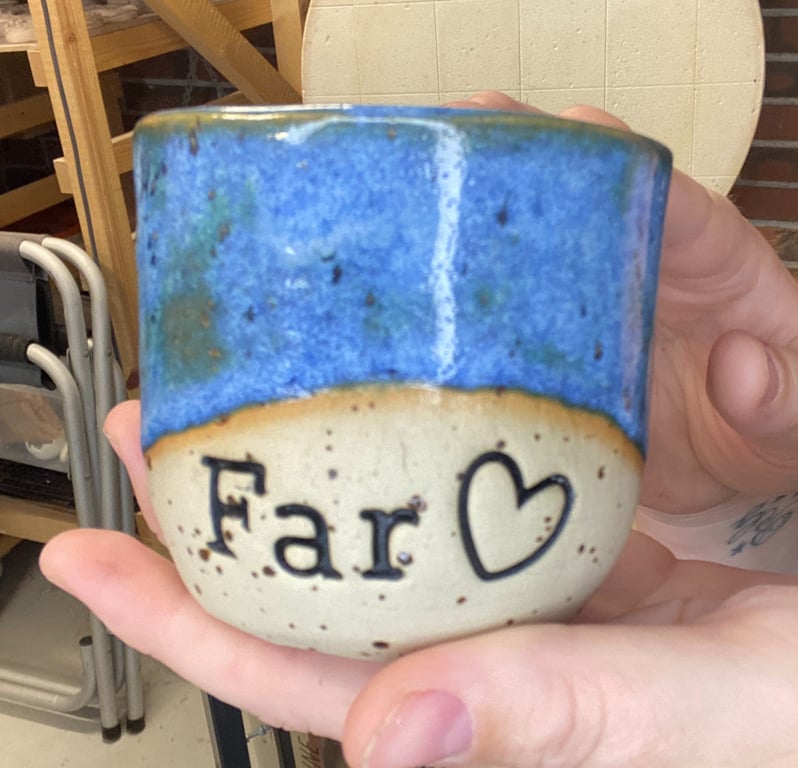 Navnekop uden hank (bestilling) billede 5