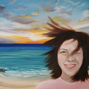 Selfie Danmark - Lønstrup. 50*40 – produktbillede