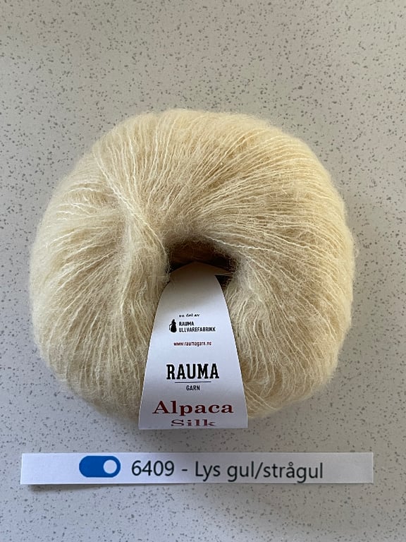 Garn: Alpaca Silk garn ngl. á 25 g (3)