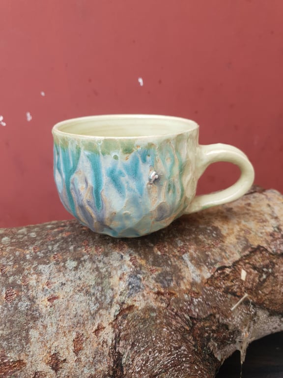 SOM I ET MALERI  kop med hank 