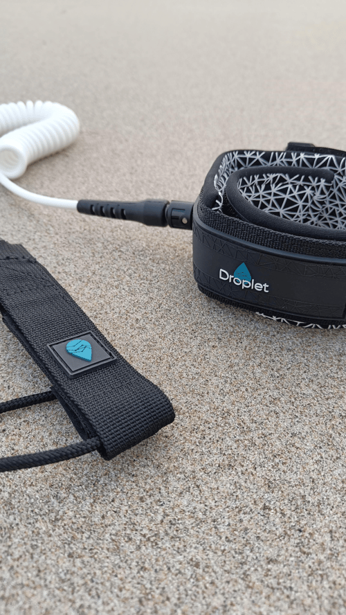 Droplet Coiled SUP Leash - Knee (5)