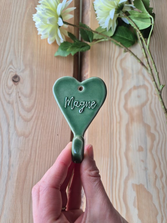 Personlig hjerteknag med navn billede 2