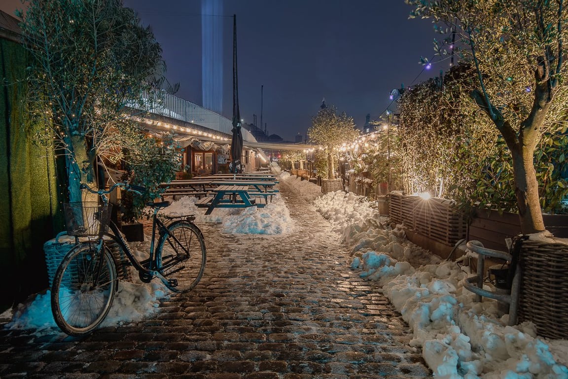 Lys over Slotsholmen