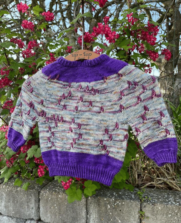 Ellie Babysweater DANSK billede 6