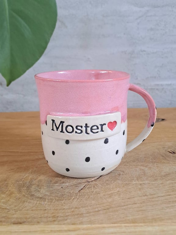 Moster koppen kan indeholde 300 ml.