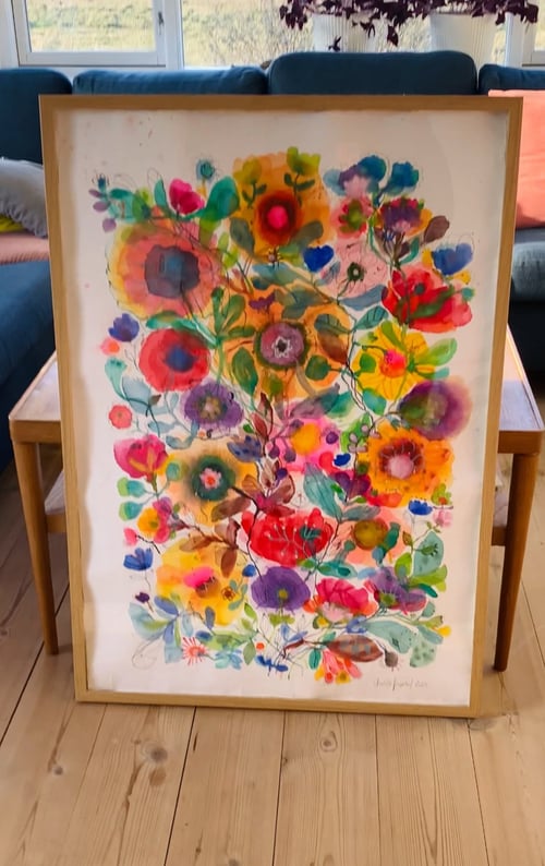 Kæmpe original blomsterhav 