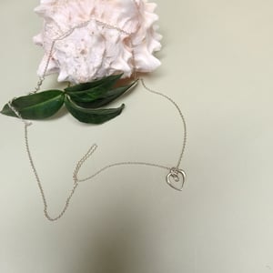 Hjerte halskæde – produktbillede