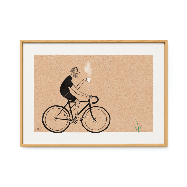 Søndagscykeltur – plakat billede 2