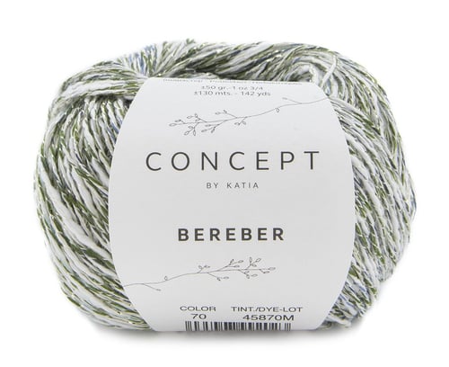 Garn: Bereber flamé og multicolor