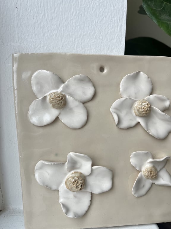 Blomsterrelief billede 2