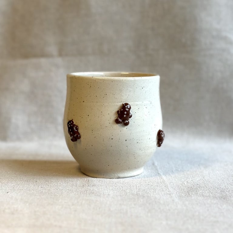 Pre-order Julekop med små brunkagemænd