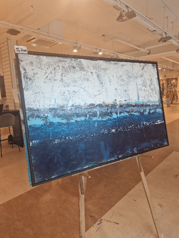 #1238  90x140 cm  SOLD billede 2