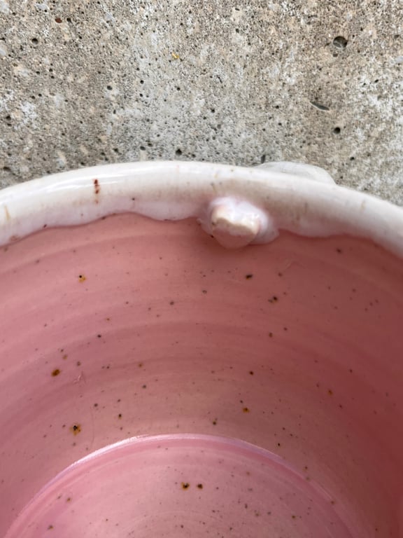 Lyserød mama krus. 300 ml. H: 7 cm billede 4