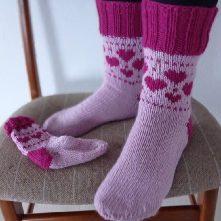 Cozy Valentine - Sokker billede 2
