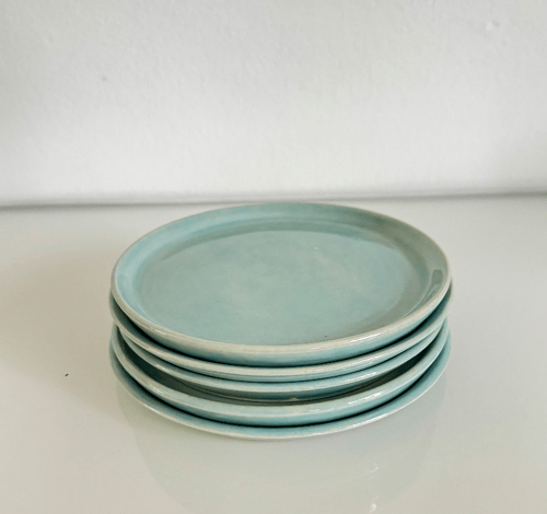 Frokost tallerken lyseblå (3)