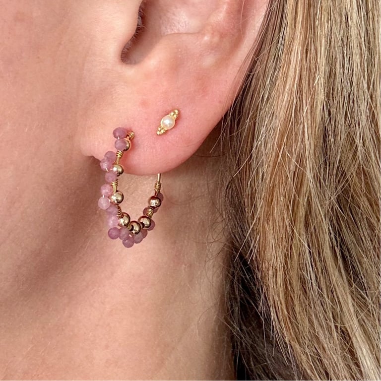 ØRERING EVA ROSA billede 3