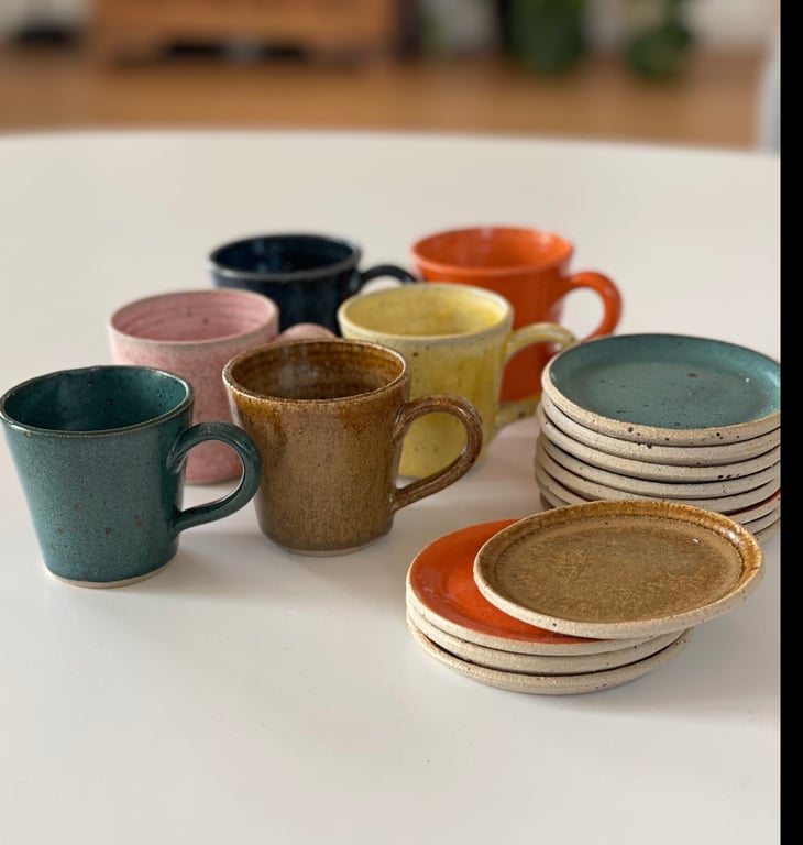 Underkop/sidetallerken til espressokop billede 3