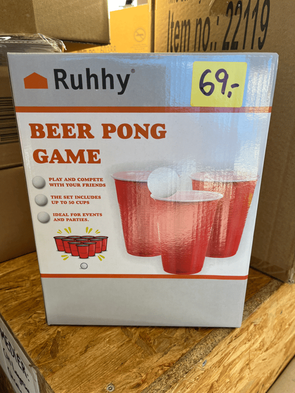 Beer pong