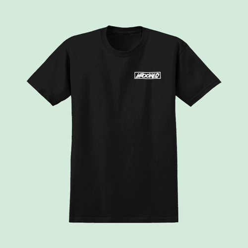Krooked, moonsmile, Tee, Black, Str. M (3)