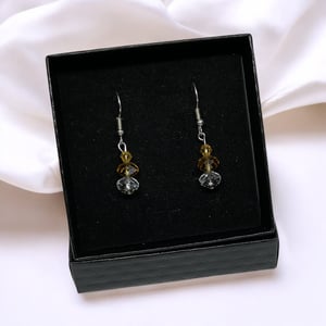 Gule øreringe  – produktbillede