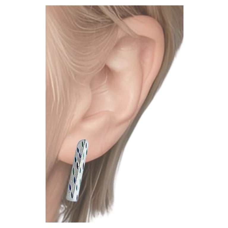 Alma_ 3-kant emalje prikker billede 2