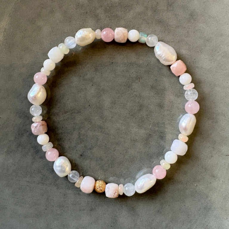 Pink dream armbånd 4mm
