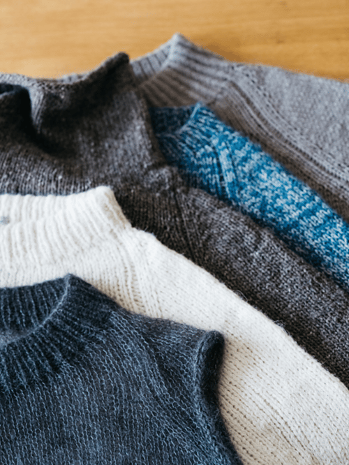 Kit: Ærmeløs top/vest - White Mountains by Midori Hirose (4)