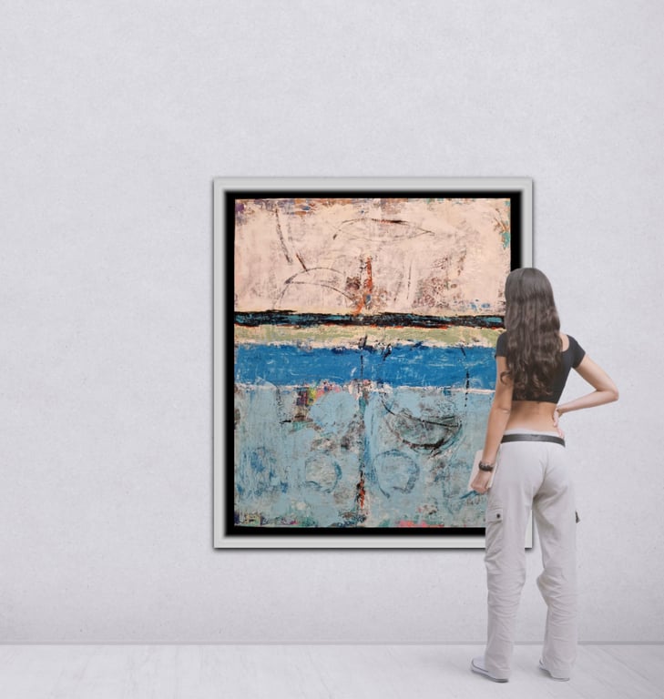 #1326. 100x120 cm. SOLD billede 2