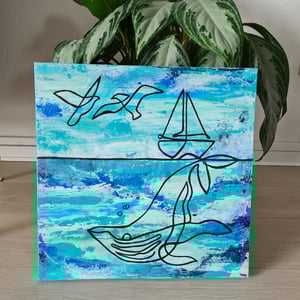 Maleri: Det Blå – produktbillede