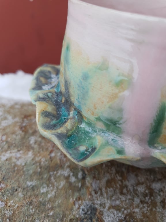 Bølge kop uden hank  billede 3