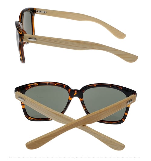 Sonnenbrille mit Bambusbügeln (2)
