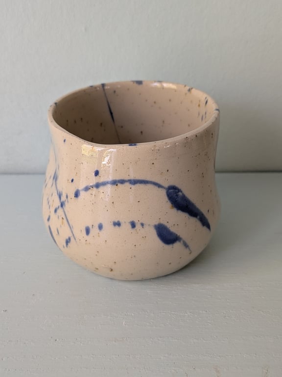 Dimplecup blå splash 