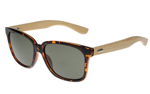 Sonnenbrille mit Bambusbügeln (1)