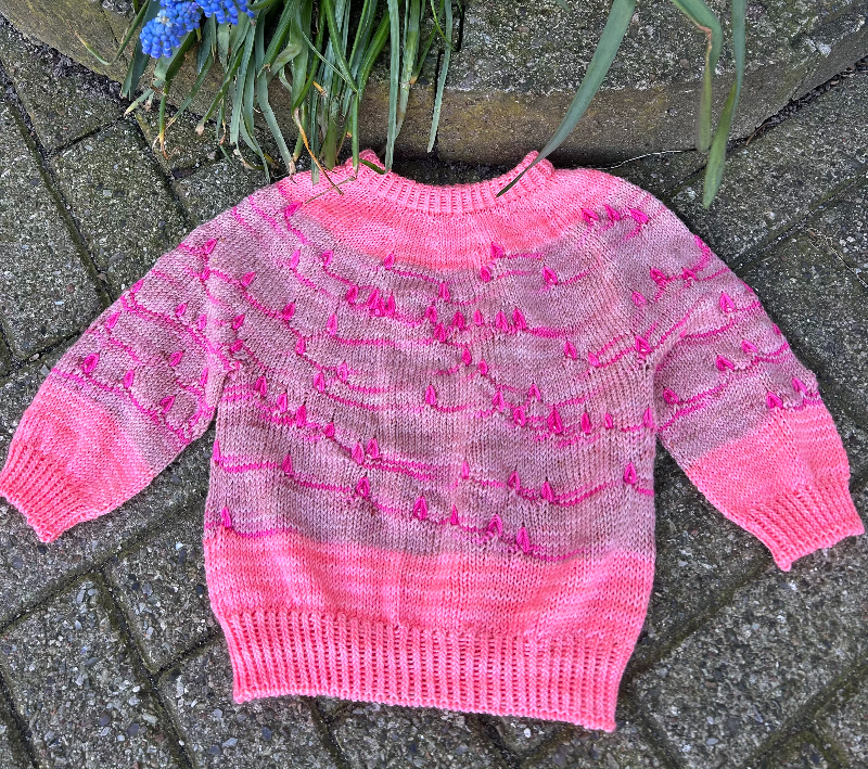 Ellie Babysweater ENG billede 4