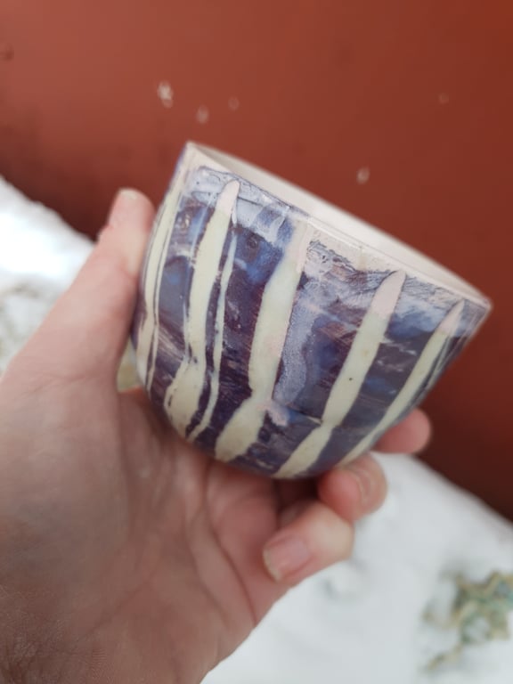 Stribet kop  billede 4