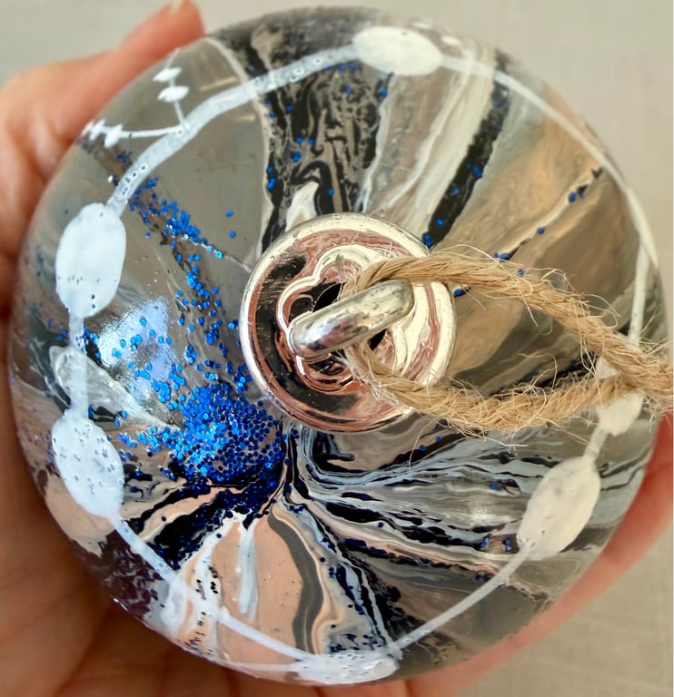 Kunst julekugle 43 billede 2