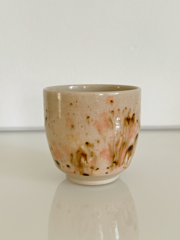 Kop uden hank, beige/brun/rosa #2