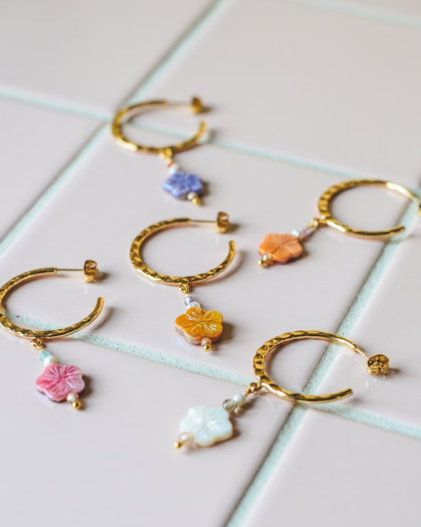 Blossom Hoops