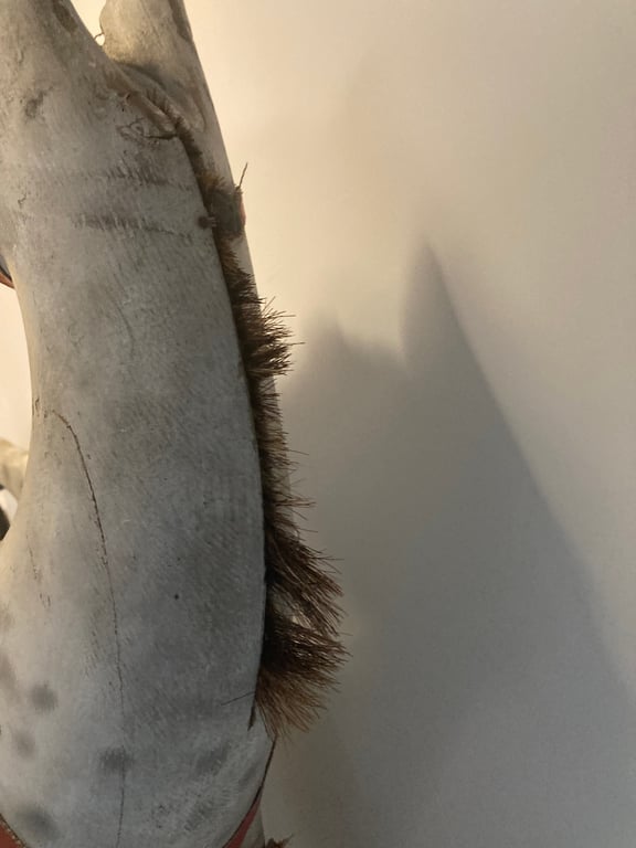 Antik Træ gyngehest (12)